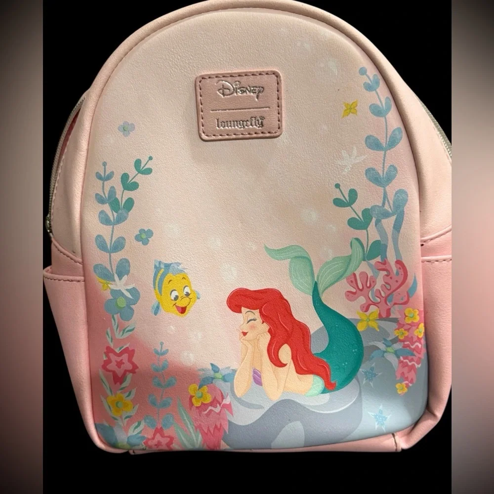 Loungefly the little mermaid under the sea mini Backpack